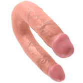 KING COCK - U-SHAPED MEDIUM DOUBLE TROUBLE FLESH 13.9 CM - 53Xshop